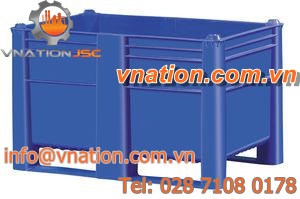 plastic pallet box / storage
