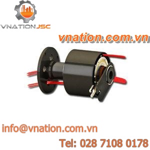 fluid rotary union / slip ring assembly