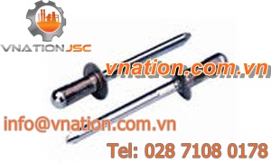 blind rivet / large head / aluminum / multigrip