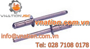 blind rivet / large head / stainless steel