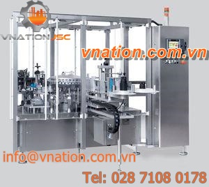 automatic labelling machine / side / syringe / high-speed