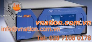 sulfur analyzer / sulfur dioxide / air / carbon dioxide