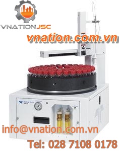 liquid sampler / automatic / for environmental analyses / for the pharmaceutical industry