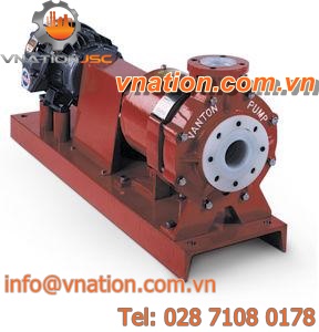 wastewater pump / magnetic-drive / centrifugal / single-stage