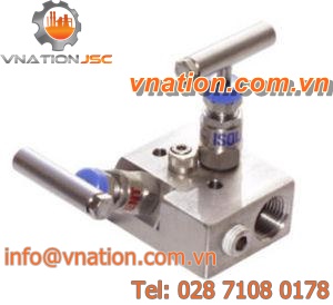 2-valve manifold / metal