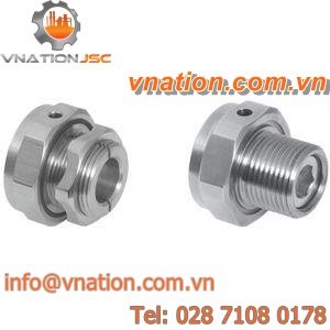 drain plug / round / threaded / nylon