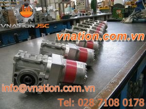 worm gear / for motor / hub