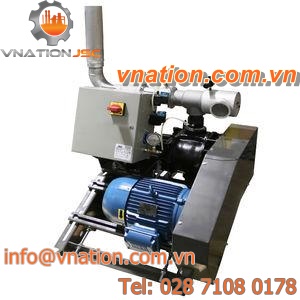 lubricated vacuum pump / single-stage / pneumatic / for plastic pellet transportation