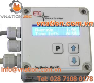 triboelectric monitoring system / dust