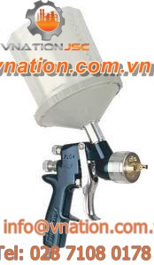 spray gun / finishing / manual / gravity feed