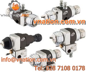 spray gun / finishing / for solvents / for paint