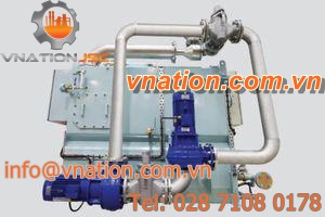 lubricated vacuum system / industrial