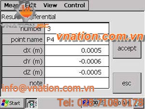 measurement software / positioning / measuring system / 3D