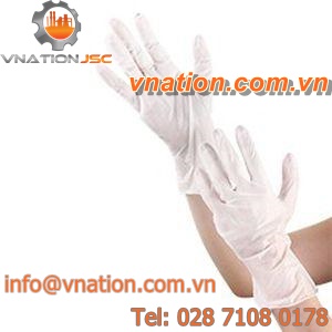 clean room gloves / anti-static / chemical protection / PVC