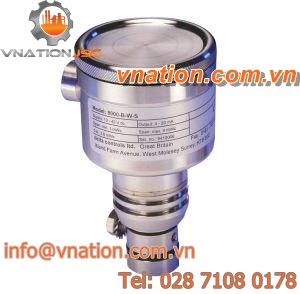 flush diaphragm pressure transmitter / stainless steel