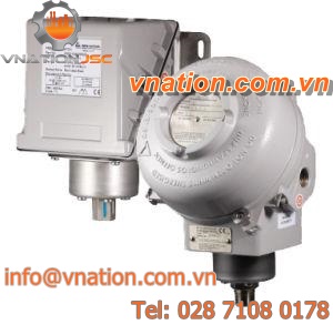 diaphragm pressure switch / for water / flameproof / ATEX