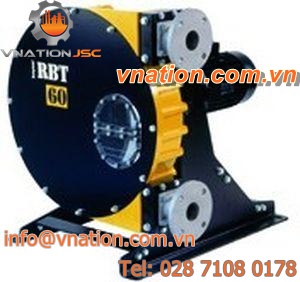 slurry pump / with electric motor / peristaltic / for water treatment