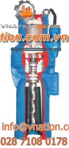 paint pump / electrically-powered / progressive cavity / submersible