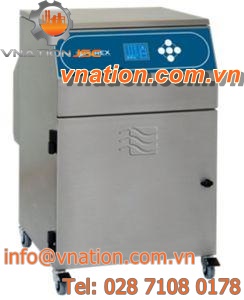 industrial fume extractor / activated carbon filter / mobile / automatic