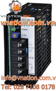 AC/DC power supply / closed frame / with short-circuit protection / for automation systems