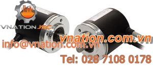 multi-turn rotary encoder / absolute / solid-shaft / analog