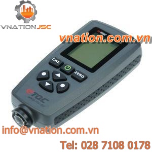 ferrous coating thickness gauge / magnetic induction / handheld