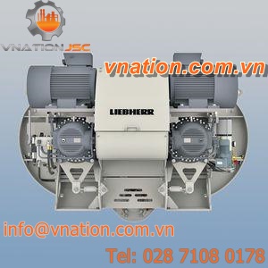 planetary mixer / batch / concrete / twin-shaft