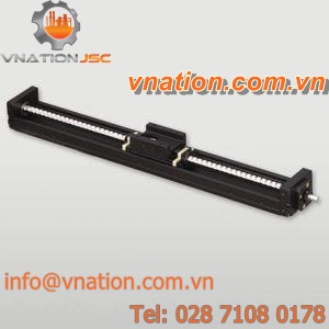 linear actuator / electric / ball screw / double-acting