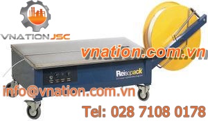 lateral strapping machine / semi-automatic