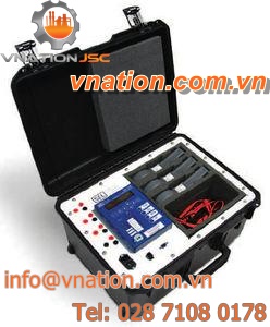 lead analyzer / power quality / portable / with data logger