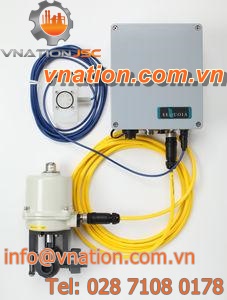 ball valve / electrically-actuated / flow-control / PVC