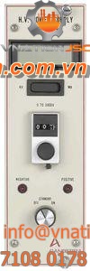 AC/DC power supply / regulated / rack-mount / high-voltage