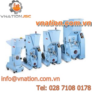 knife mill / waste / horizontal / heavy-duty