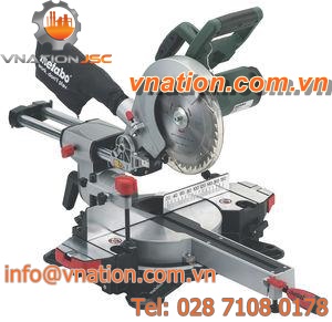 miter saw / wood / with sliding unit