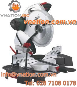 miter saw / with sliding unit / precision