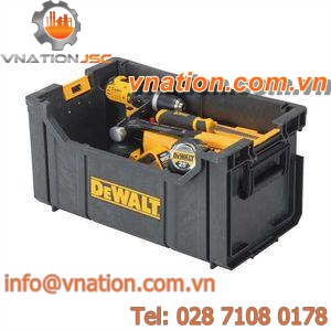storage crate / polypropylene / with handles