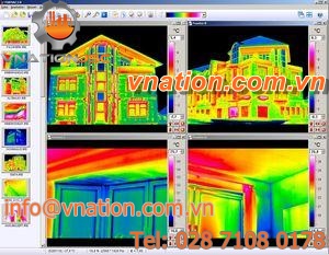 software for thermographic building analysis