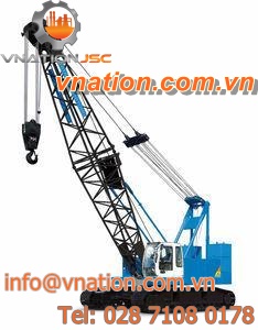 crawler crane / lattice / for construction / lifting