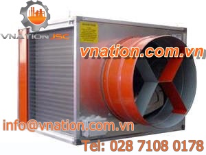 axial fan / direct-drive / aluminum / air duct