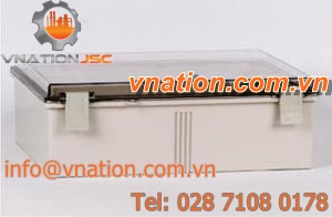 medium-sized enclosure / not specified / in plastic