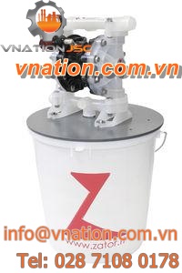 feeding unit with diaphragm pump / for  adhesive dispenser
