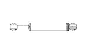 vibration damper / friction / for doors