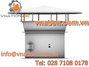 rooftop fan / axial / ventilation / high-flow
