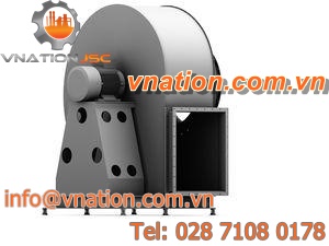 centrifugal fan / extraction / backward curved / high-flow