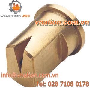 round plug / flange / brass