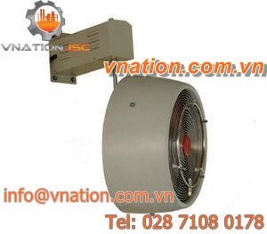 wall-mounted fan / propeller / misting / industrial