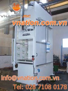 hydraulic press / pot / for production / C-frame