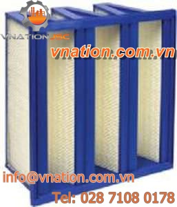 air filter / panel / high-performance / high-efficiency