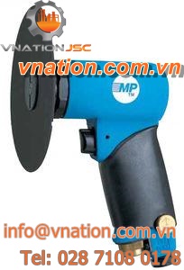 disc sander / pneumatic / variable-speed