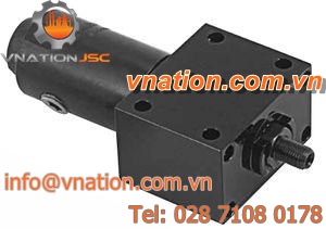 single-phase gear-motor / pneumatic / coaxial
